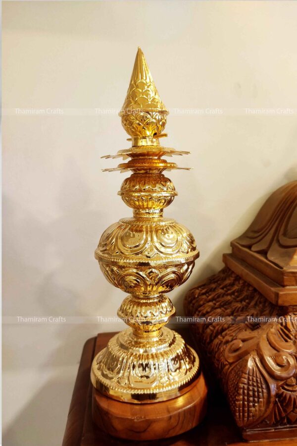 Gold plated kalasam for Home