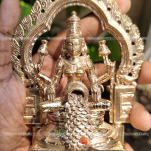 Panchalogam kubera lakshmi statue