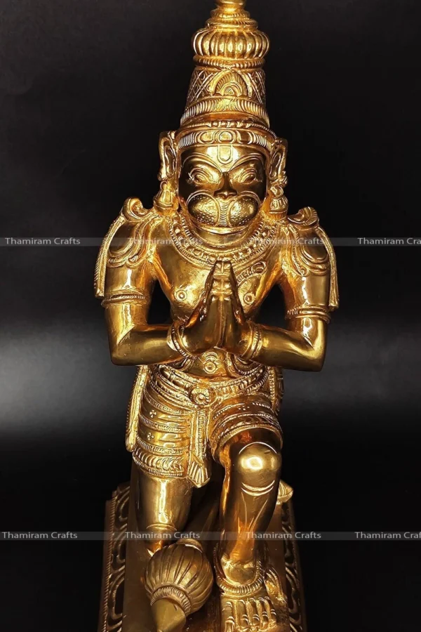 Panchalogam Hanuman statue