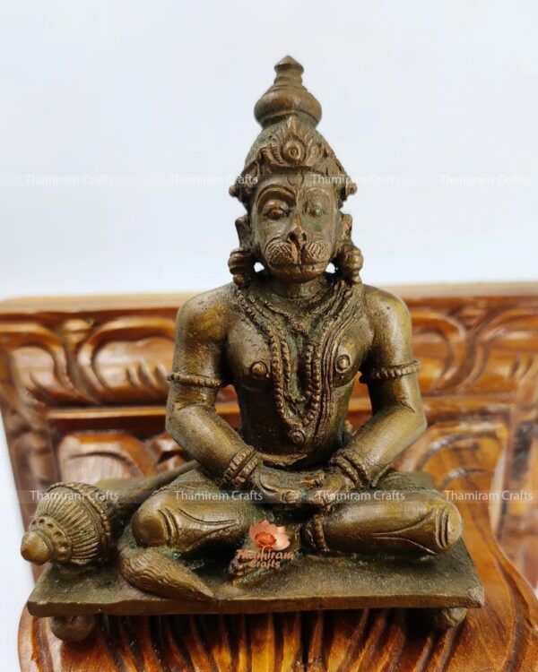 Panchalogam Yoga Hanuman Statue