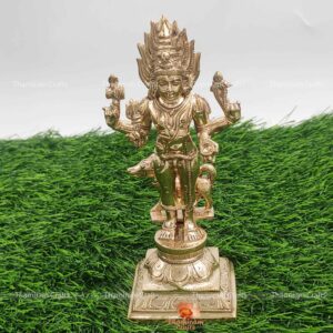 Panchalogam kala Bhairav Statue