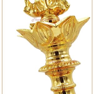 Gold Plated Brass kuthu vilakku