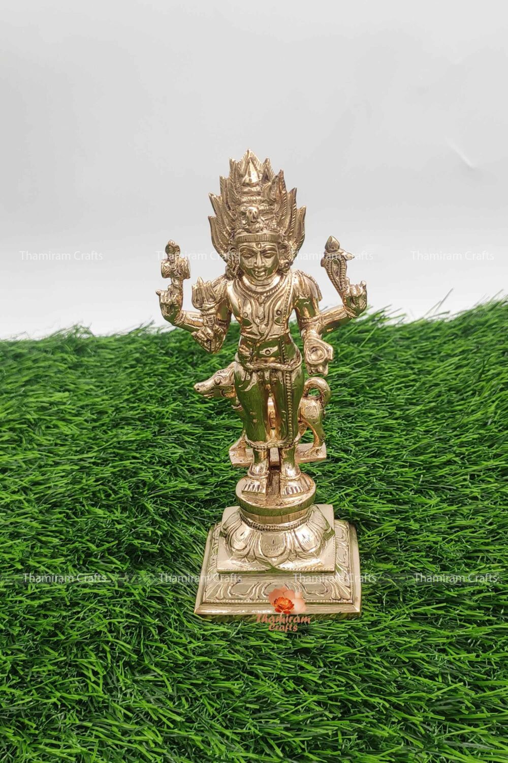 Panchalogam kala Bhairav Statue