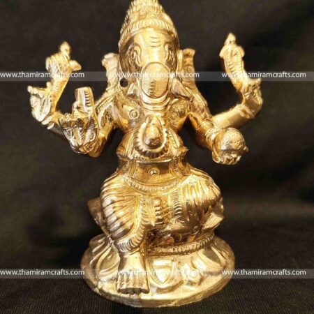 Lord Ganesha Panchaloha Statue