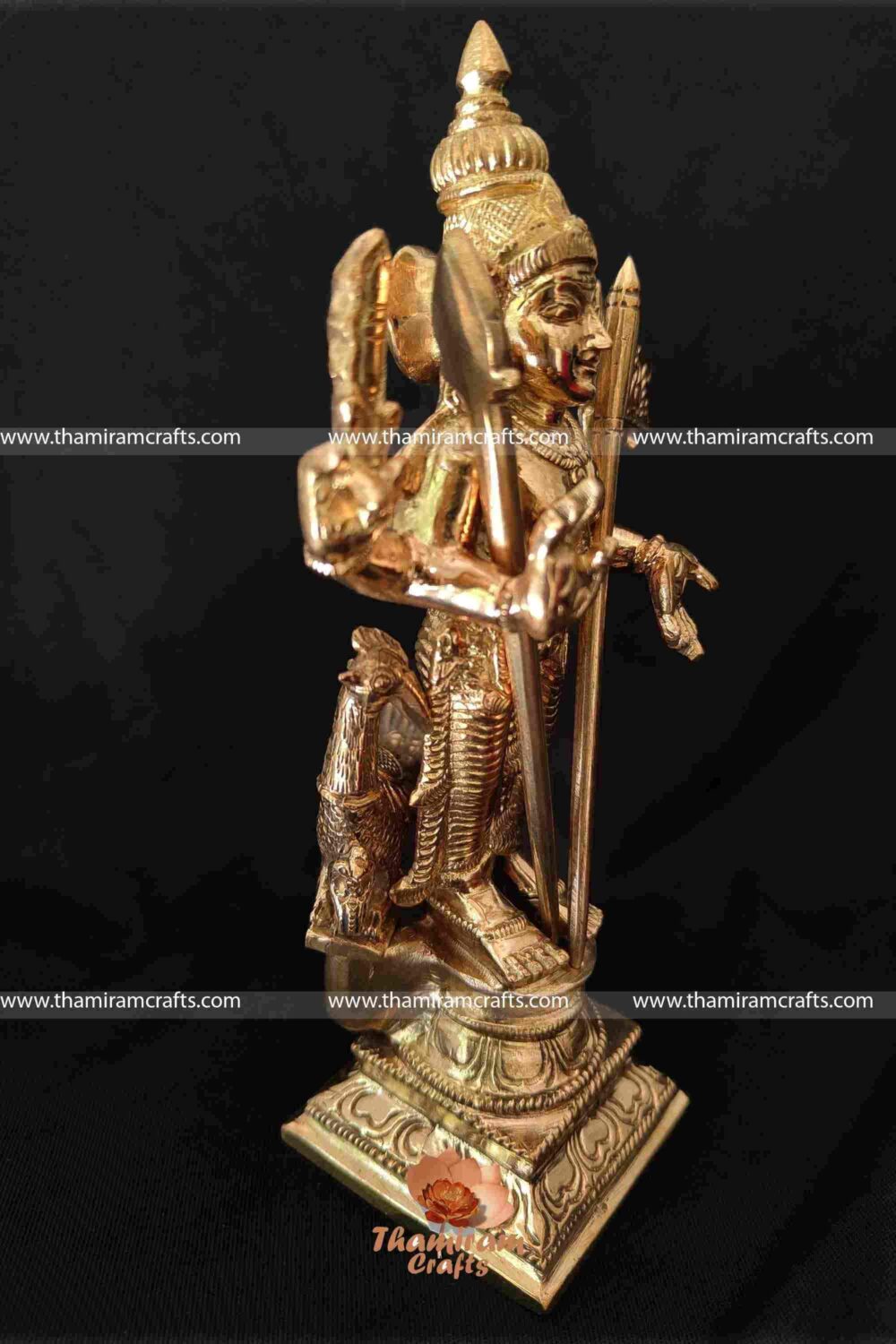 Panchalogam Murugar statue 6 inch